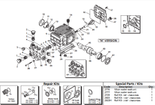 XM Pump Parts Breakdown
