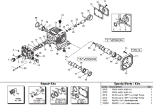 XTA Pump Parts Breakdown