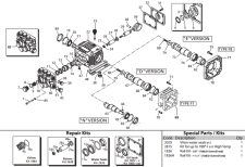 XTV Pump Parts Breakdown