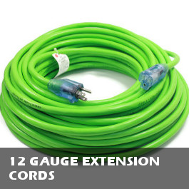 12 Gauge Extension Cords